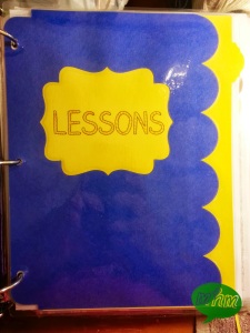 Lessons Divider Page from Miss, Hey Miss!
