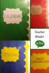 Teacher Binder by Miss, Hey Miss!